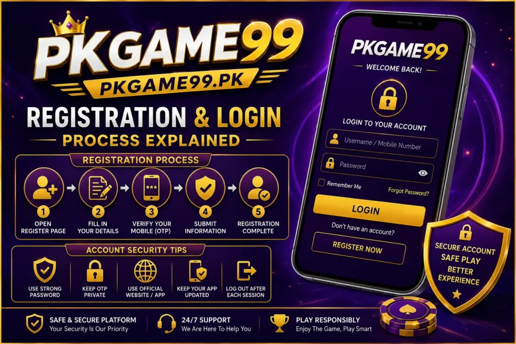 PKGame99 Registration